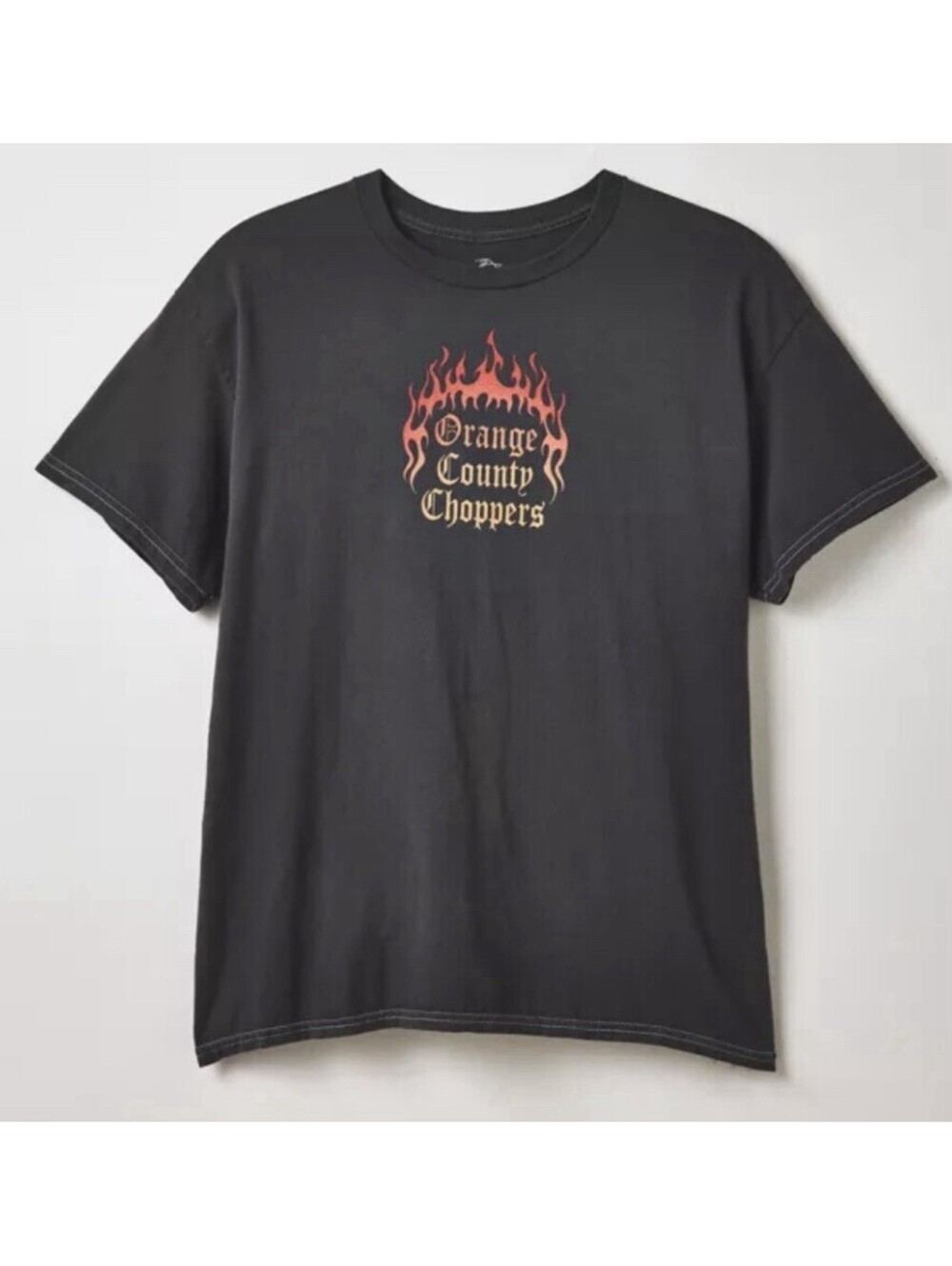 NEW Orange County Choppers Hot Flames Black T-Shirt. SMALL NWT